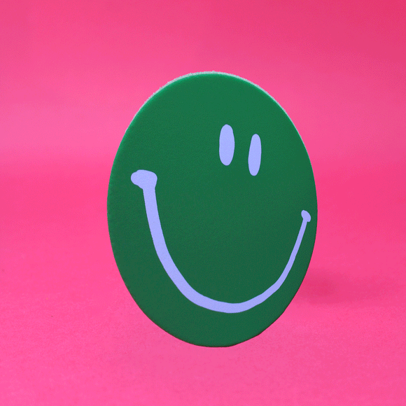 Happy Face Coasters - Set of 4