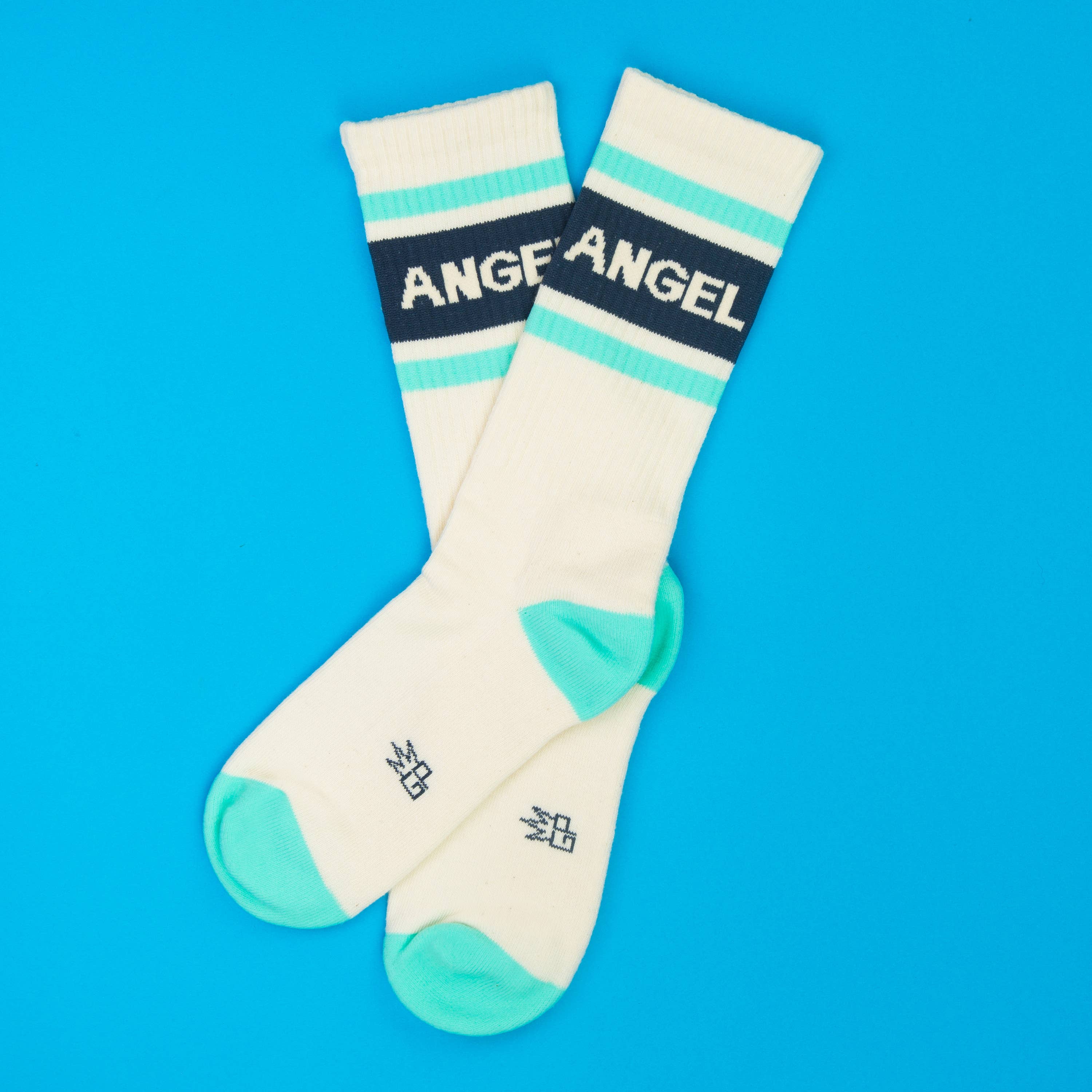 Angel Gym Crew Socks - 0