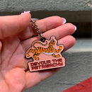 Feminist Devour the Patriarchy Tiger Keychain-4