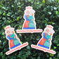 WLW Wenches Loving Wenches Medieval Sticker
