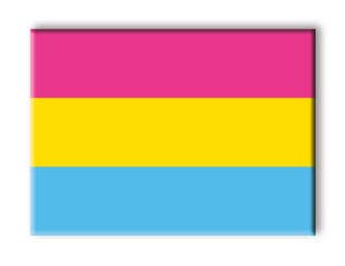 Pride Flag Pan Magnet