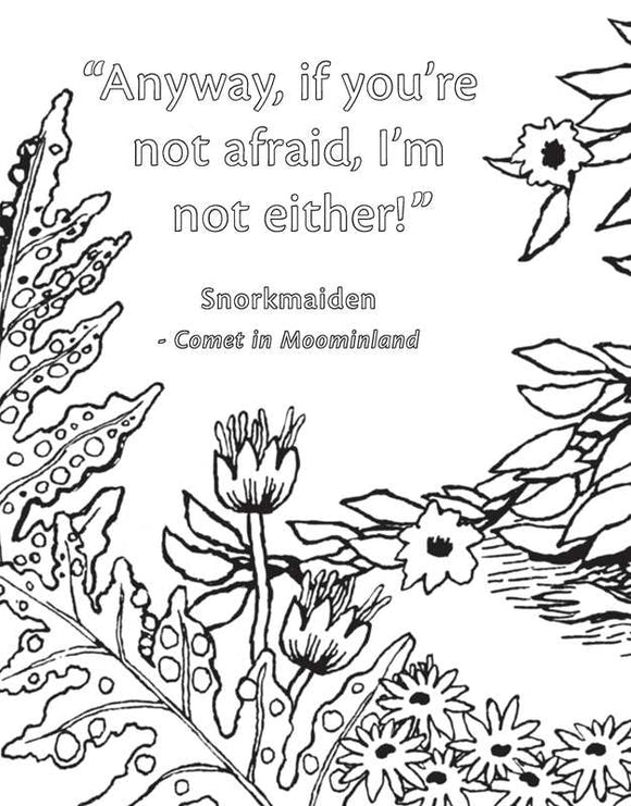 Moomin Coloring Book