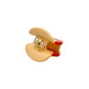Mini Hot Dog Hair Claw Clip-4