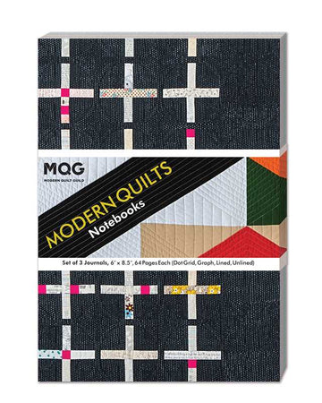 Modern Quilts Notebooks - Set of 3