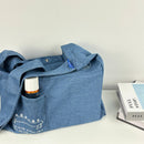 KAUBOII Large Denim Tote Bag-2