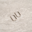 Oval Huggie Earrings-9