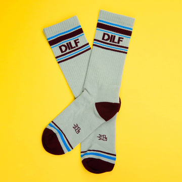 DILF Gym Crew Socks - 0