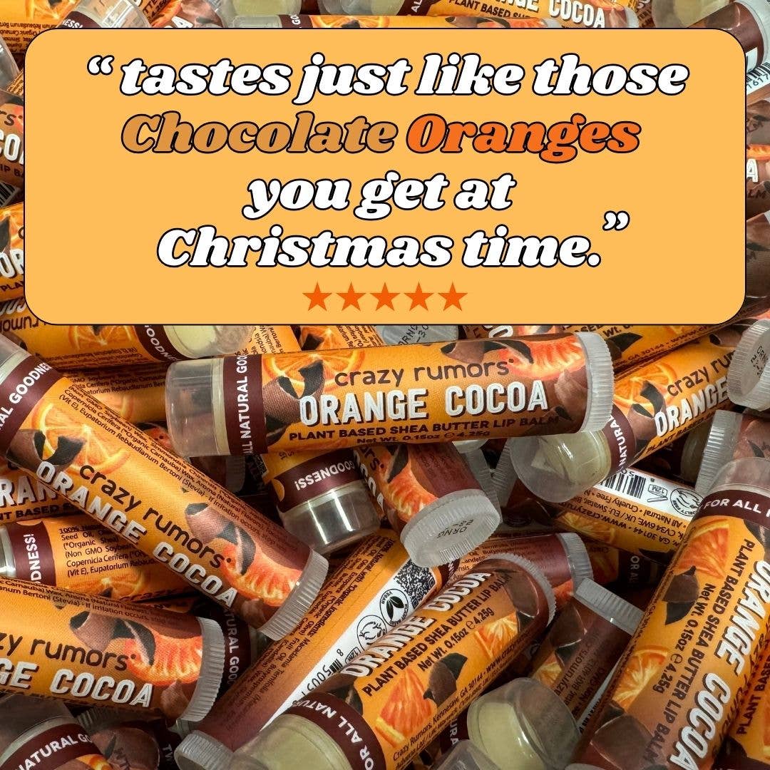 Orange Cocoa Crazy Rumors Lip Balm