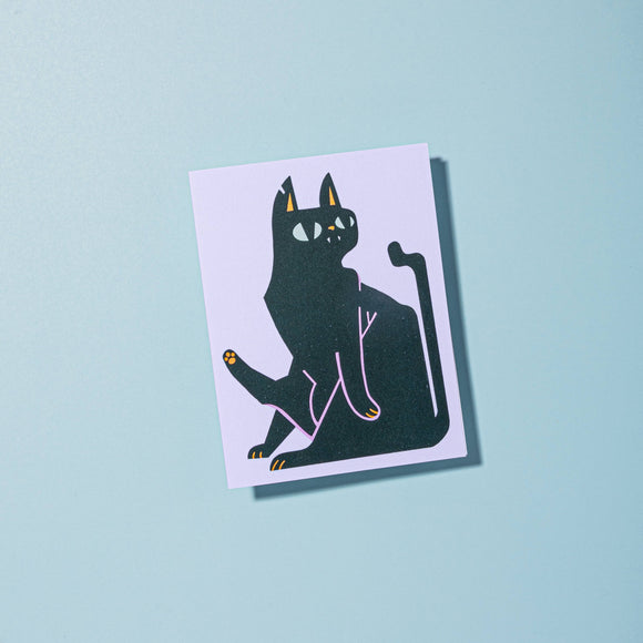 Black Cat Card