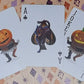 Vintage Halloween Bicycle Playing Cards