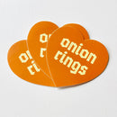 Onion Rings Heart Sticker-1
