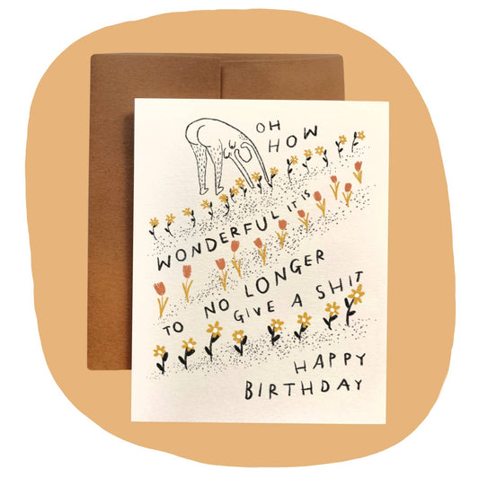 How Wonderful It Is Birthday Card