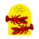 Lobster Alligator Hair Clip Set-6