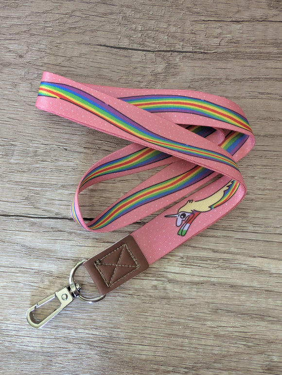 Adventure Time Lady Rainicorn Lanyard