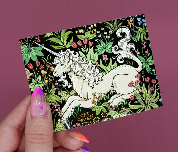 Unicorn Tapestry Sticker