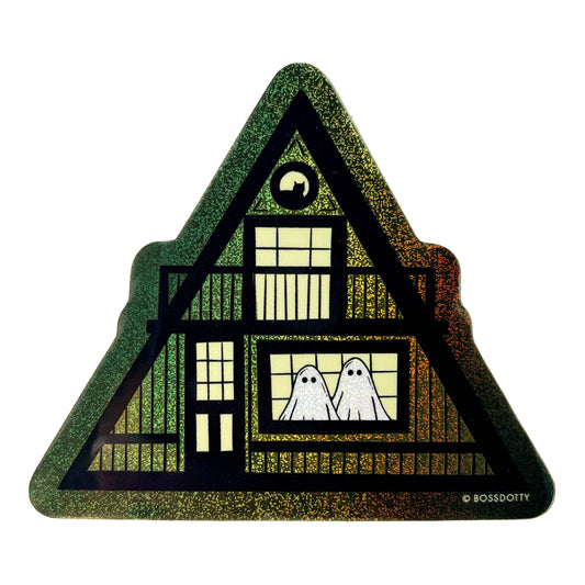 Ghost Cabin Sticker