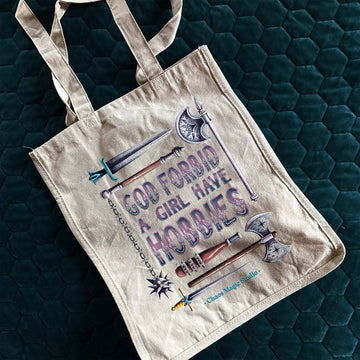 Girl Hobbies Tote Bag