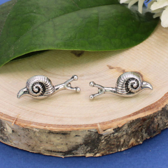 Garden Dweller Snail Earrings