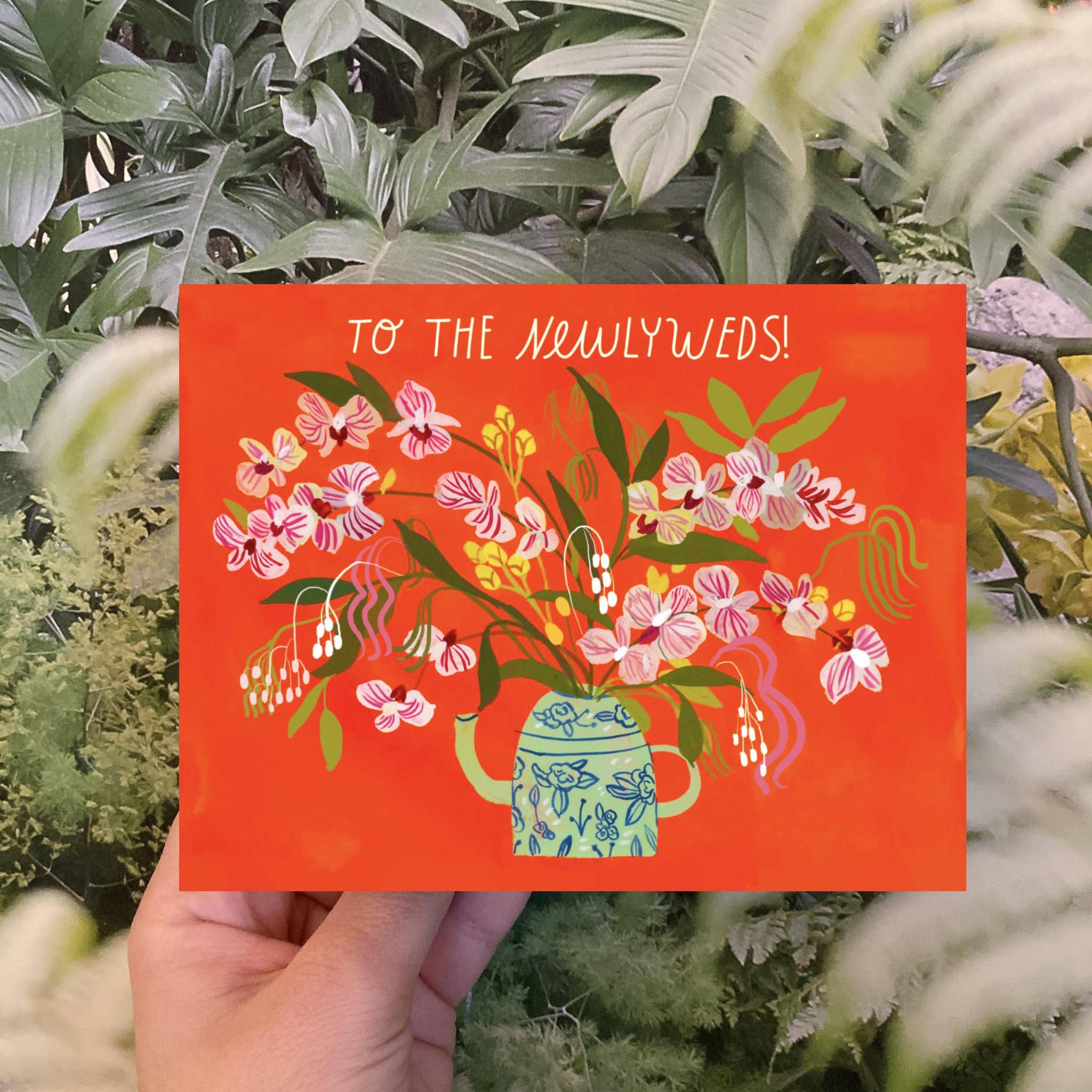 To The Newlyweds Card - 0