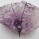 Raven Skull Necklace-1