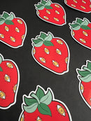 Summerween Strawberry Sticker-1