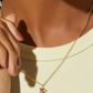 Slice 14k Plated Necklace