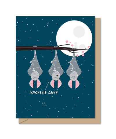 Birthday Bats Card