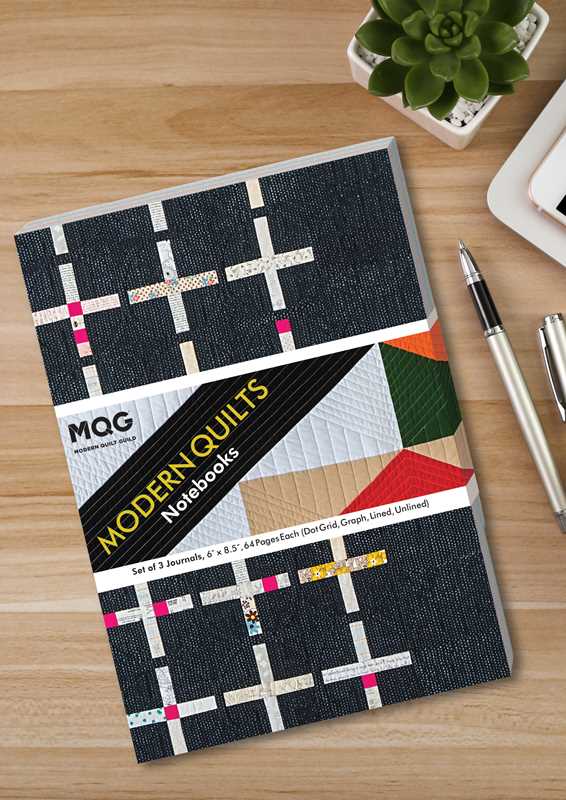 Modern Quilts Notebooks - Set of 3