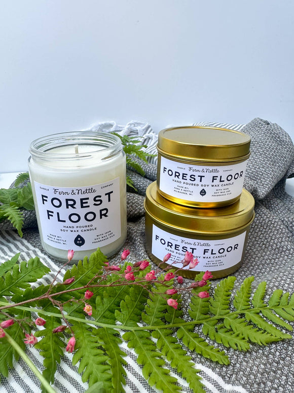 Forest Floor Soy Wax Candle