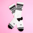 Trophy Husband Gym Crew Socks-2