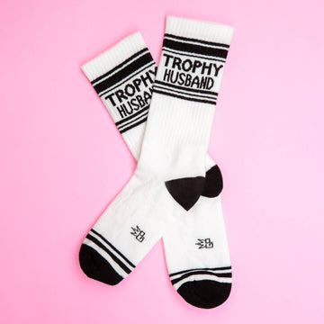 Trophy Husband Gym Crew Socks - 0