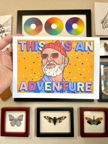 The Life Aquatic Bill Murray Card - 0