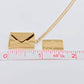 I Love You Envelope Necklace