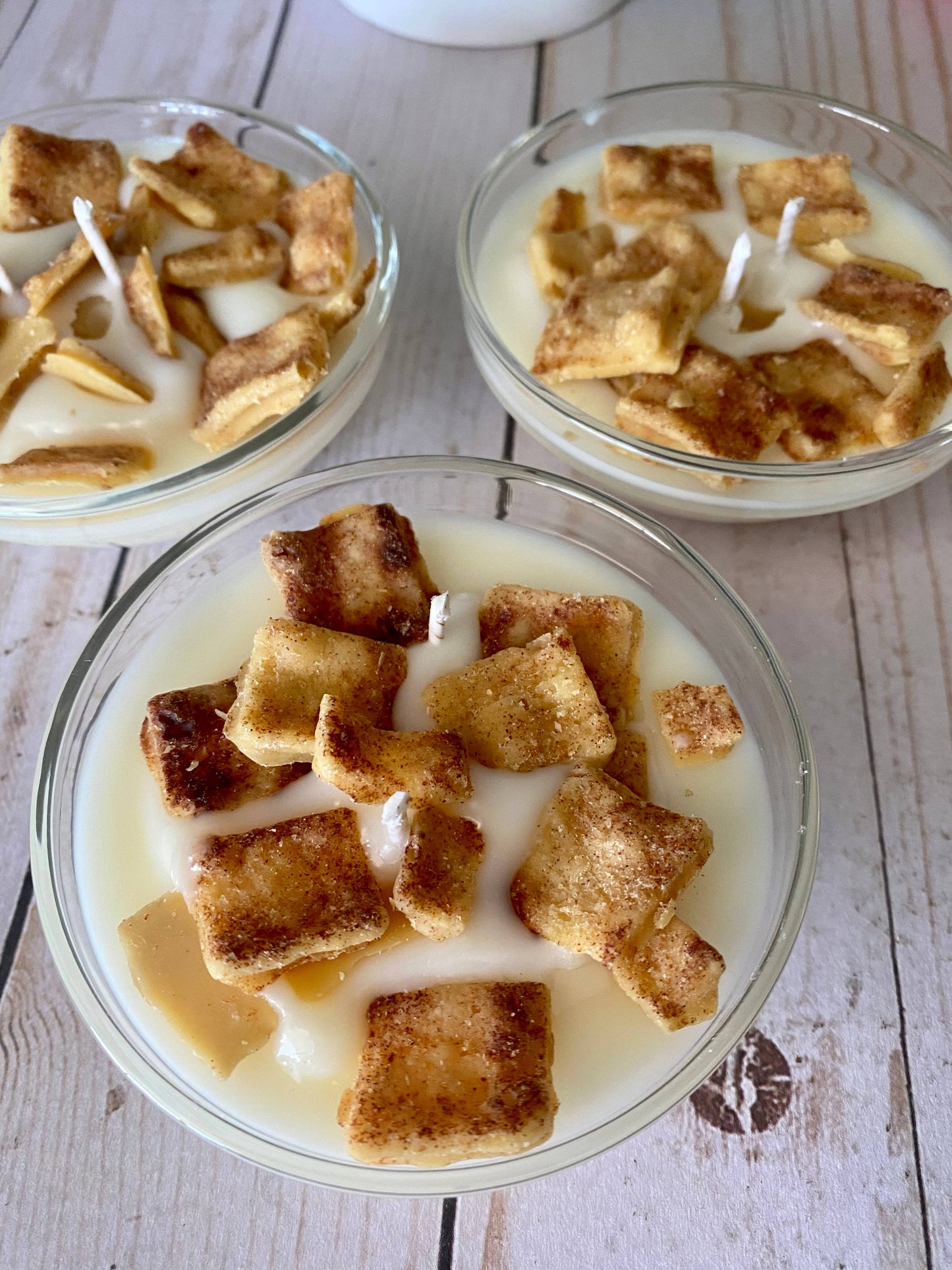 Cinnamon Toast Crunch Cereal Bowl Candle