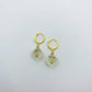 Preserved Dandelion Cube Earrings