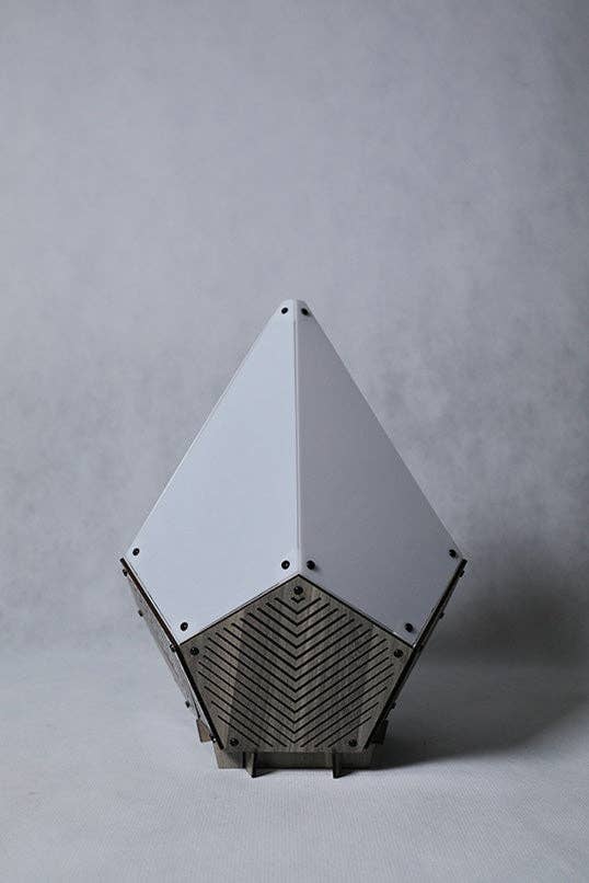 SINAR Linez 3D Papercraft Table Lamp