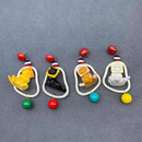 Asymmetric Resin Cat Earrings-4