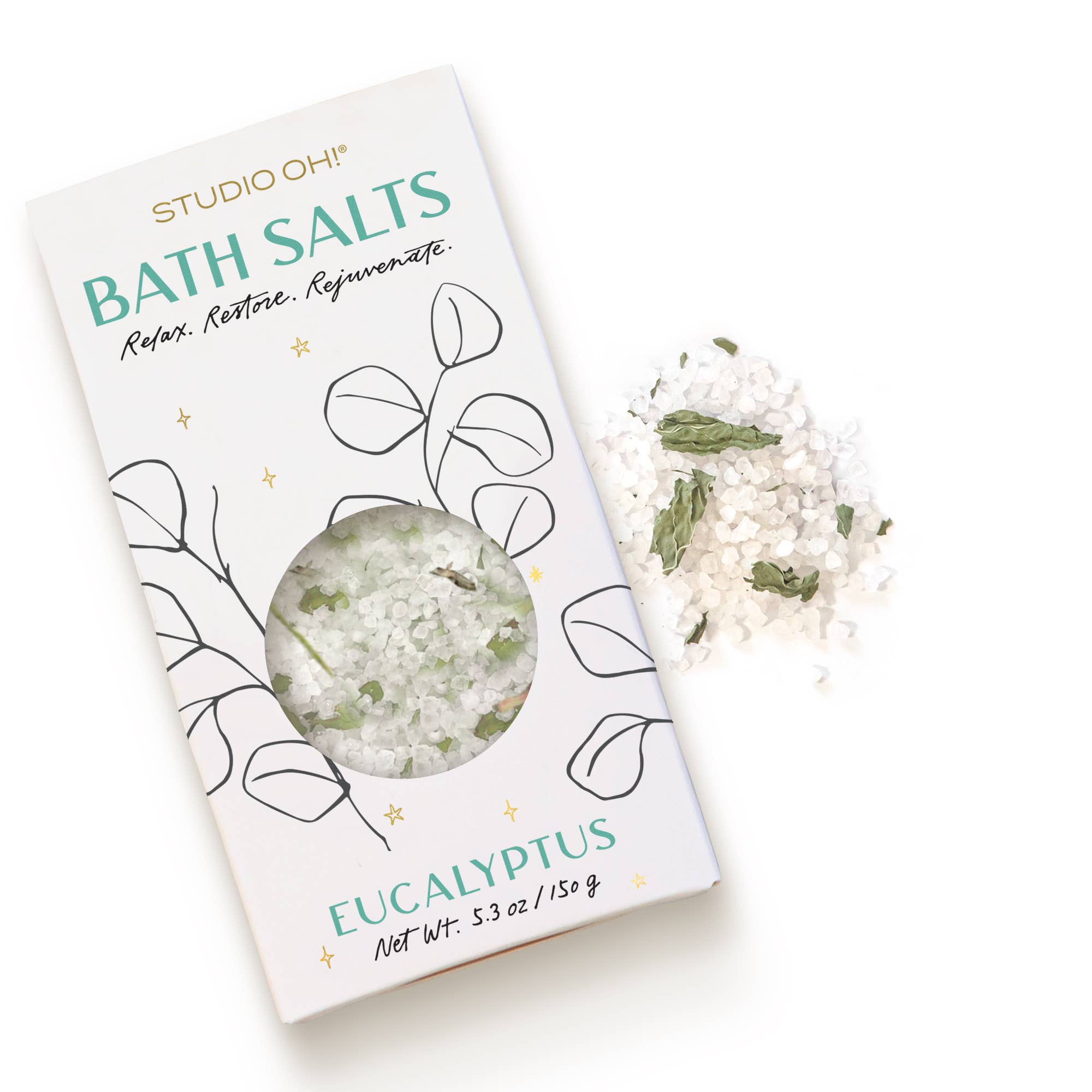 Eucalyptus Scented Bath Salts - 0