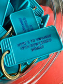 Here's To Swimmin' With Bow-Legged Women Keychain-6