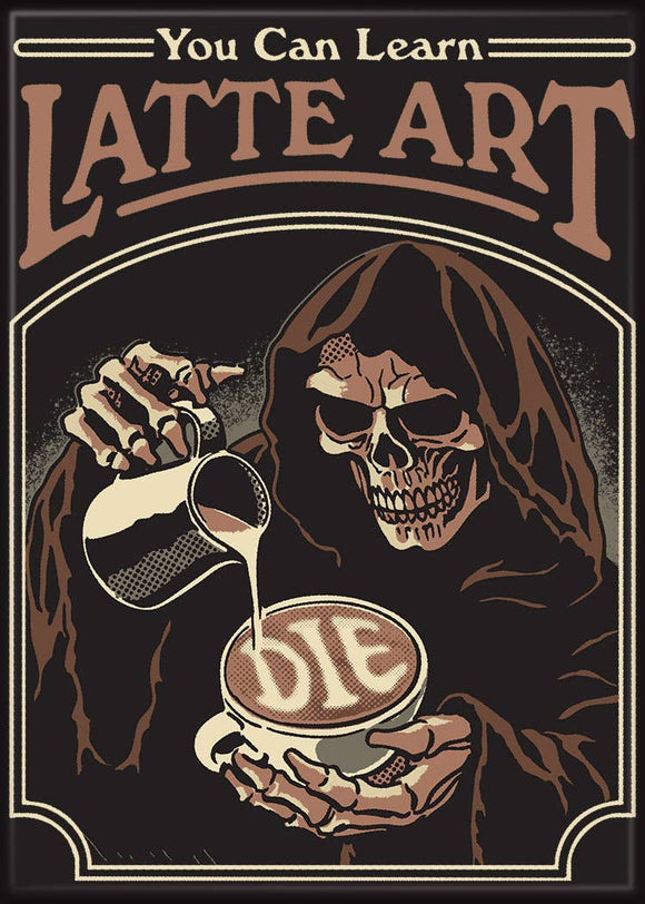 Latte Art Magnet