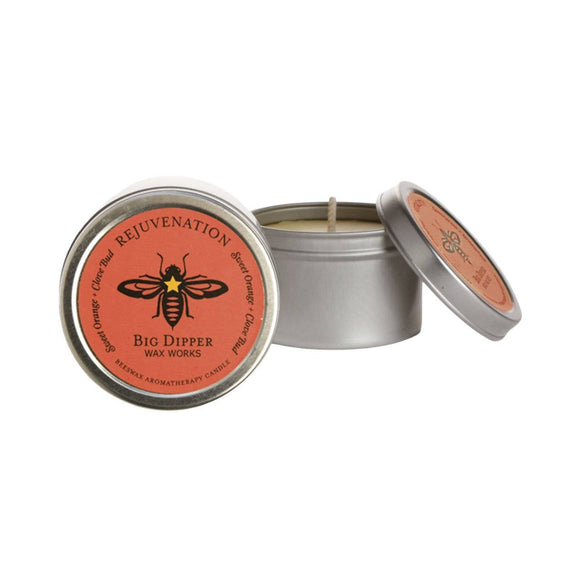 Beeswax Aromatherapy Candle Travel Tins