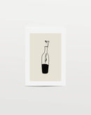 "Wine Dive" Minimal Modern Art Print-4