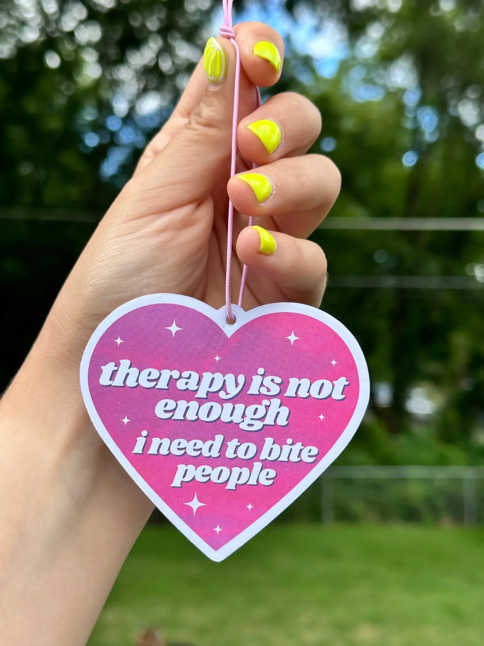 Therapy Is Not Enough Air Freshener - 0