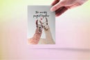 Two Weirdo Llamas Wedding Anniversary Card-3