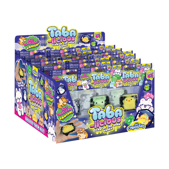 Taba-licious Glow in the Dark Cubes Squishies