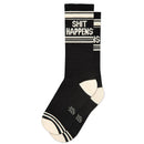 Shit Happens Gym Crew Socks-1