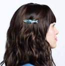 Blue Sardine Alligator Hair Clip Set-3