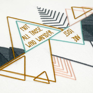 Wanderlust Embroidery Kit - 0