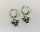 Dainty Tiny Bee Earrings-2