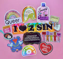 Gay Clippy Holographic Sticker-8